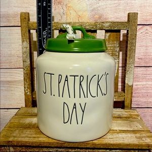 Rae Dunn St Patrick’s Day Canister